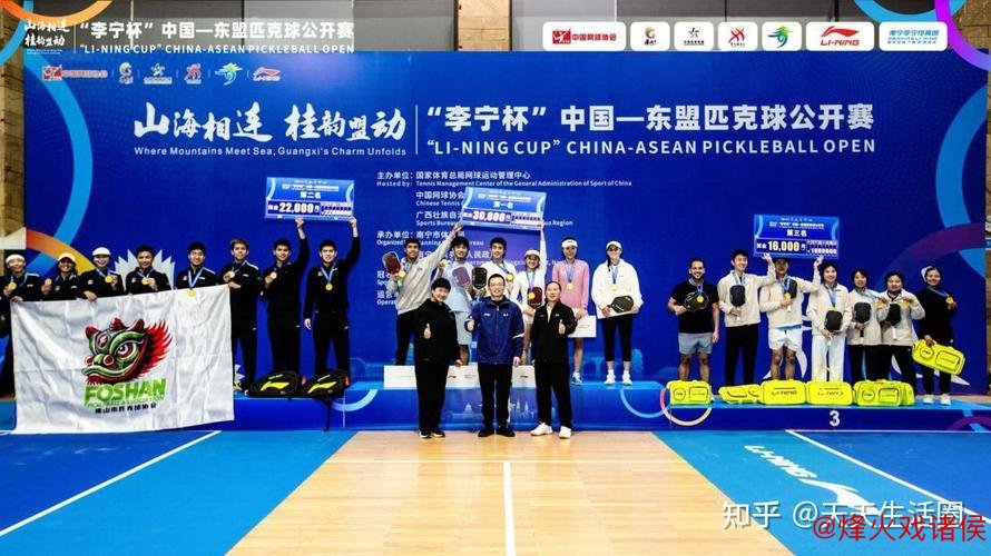 南宁举办中国—东盟匹克球公开赛